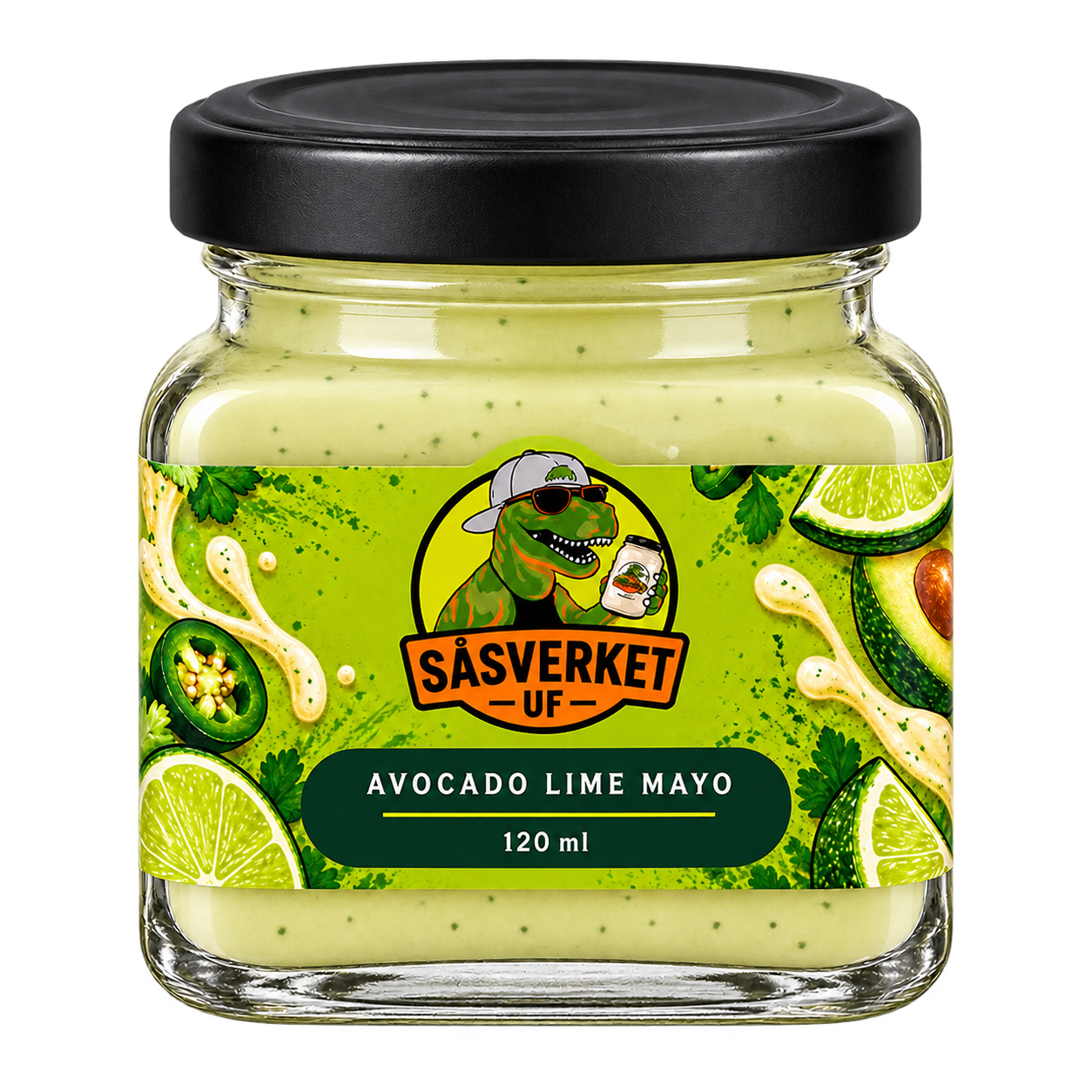 Avocado Lime Mayo 120 ml burk