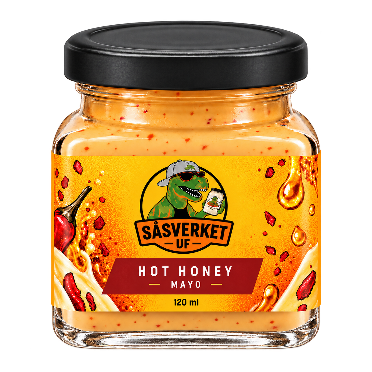 Hot Honey Mayo 120 ml burk
